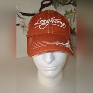 Texas Longhorns  College Football Cap Orange 100% Cotton Adult Size